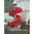 stainless steel rain curtain fountain sculpture/outdoor statue